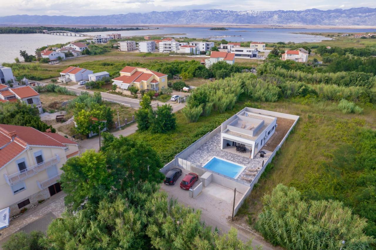 Holiday House Sara With Heated Pool Privlaka  Exterior foto