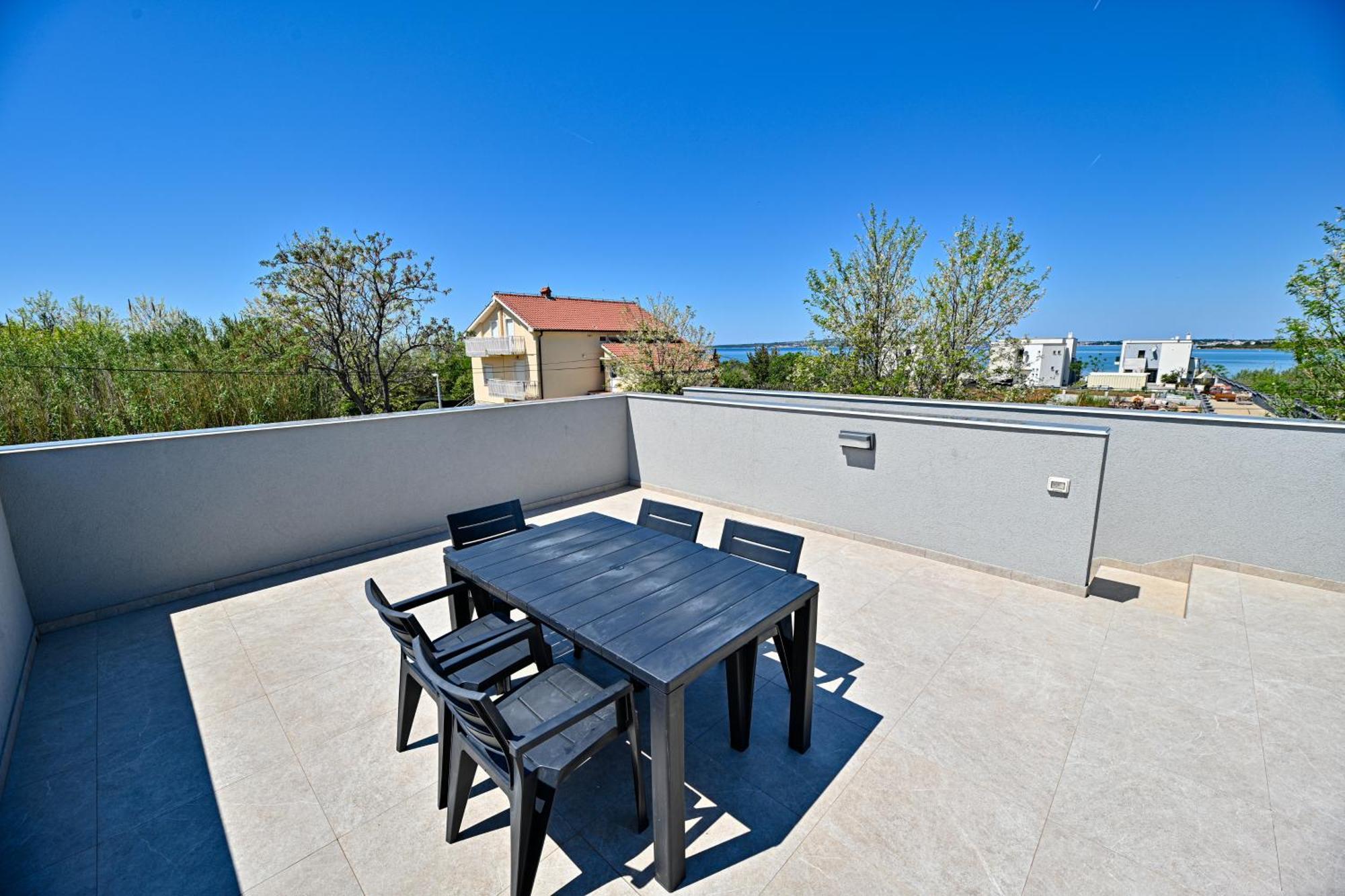 Holiday House Sara With Heated Pool Privlaka  Exterior foto